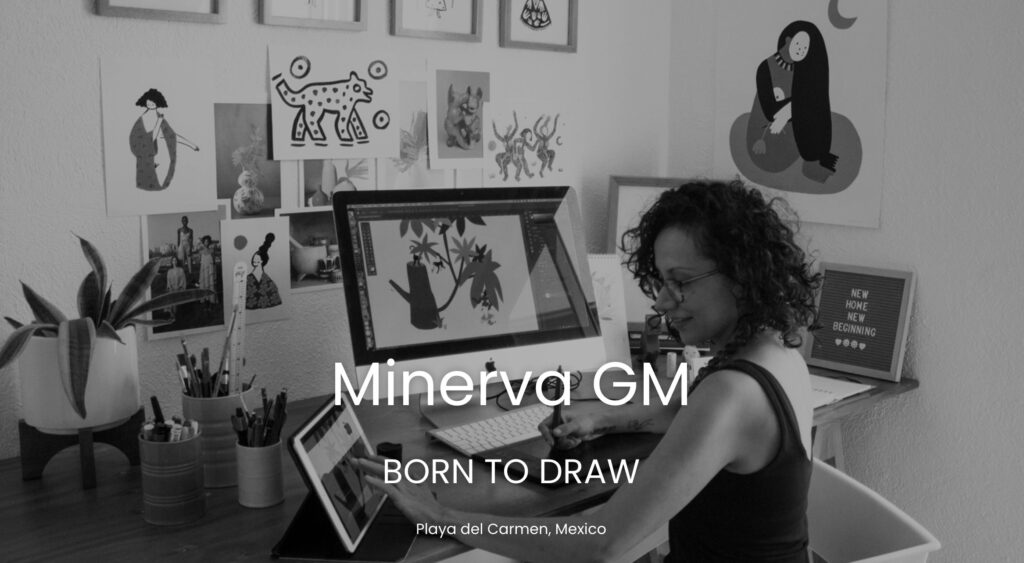 We&#8217;re absolutely thrilled to <mark class="searchwp-highlight">welcome</mark> Mexican Illustrator, Minerva GM to our Gang! - Anna Goodson - Anna Goodson Illustration Agency