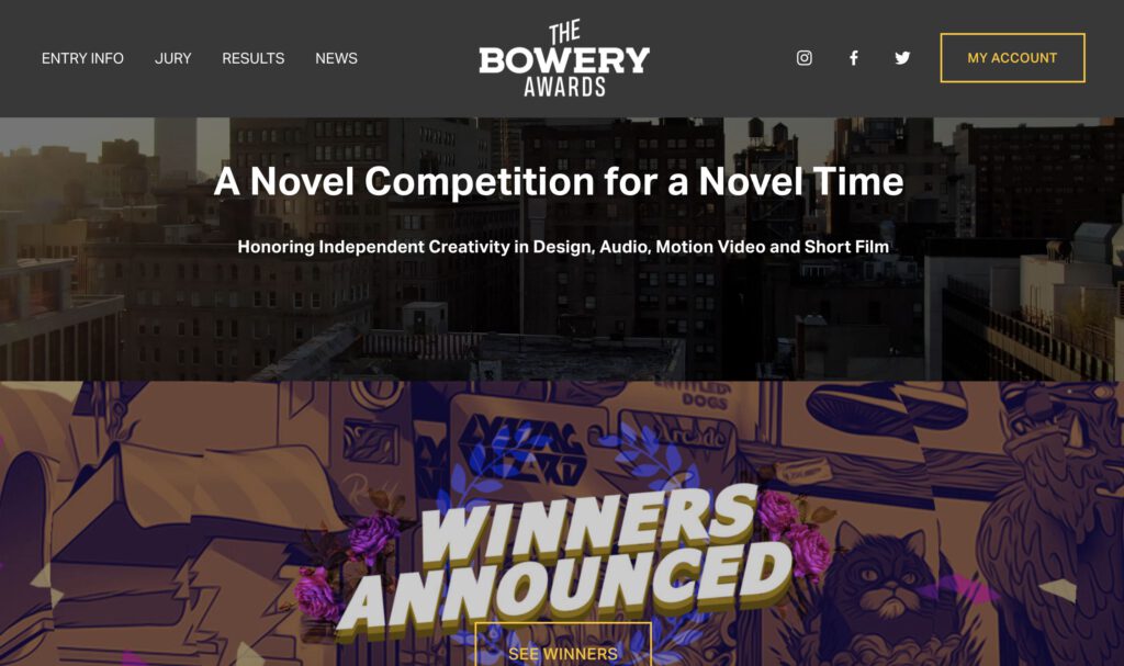 he New York Festivals Bowery Awards Winners! - Anna Goodson - Anna Goodson Illustration Agency