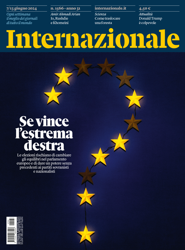 Internazionale / Couverture du nouveau numéro - Andrea Ucini - Anna Goodson Agence d'illustration