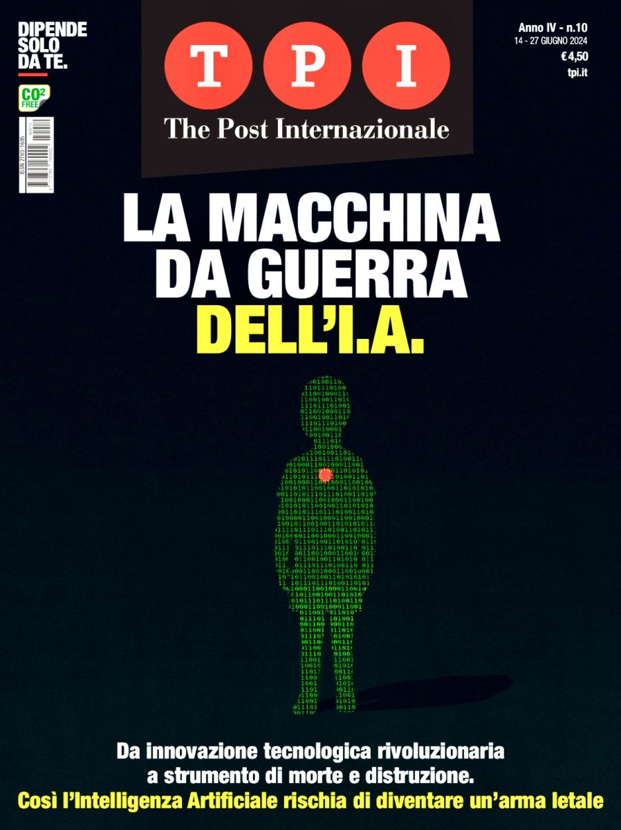 The Post Internazionale / L&#8217;IA et ses implications dans la guerre d&#8217;aujourd&#8217;hui - Andrea Ucini - Anna Goodson Agence d'illustration