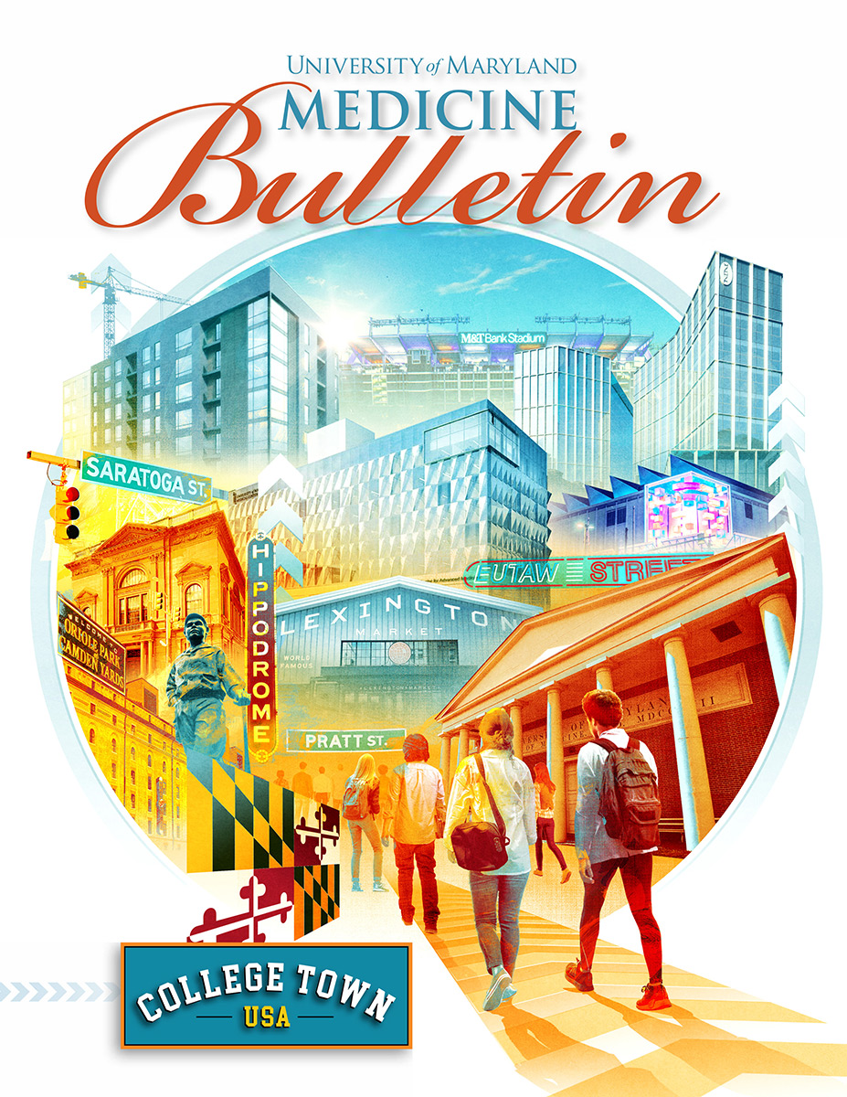 University Of Maryland / Medicine Bulletin - Andy Potts - Anna Goodson Illustration Agency