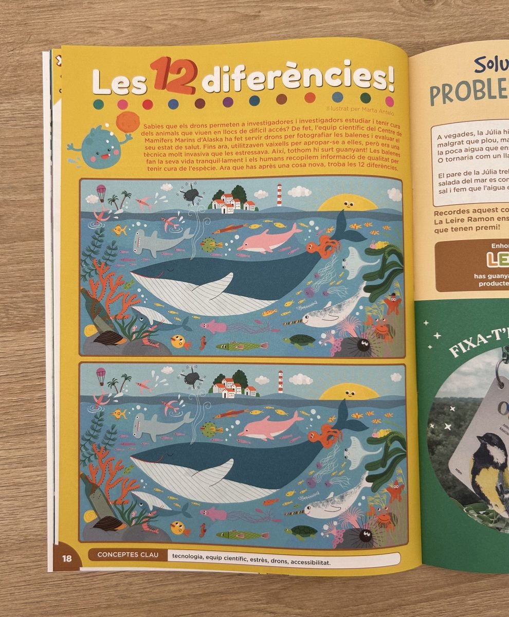 Kids Magazine Namaka / Illustration for the summer issue - Marta Antelo - Anna Goodson Illustration Agency